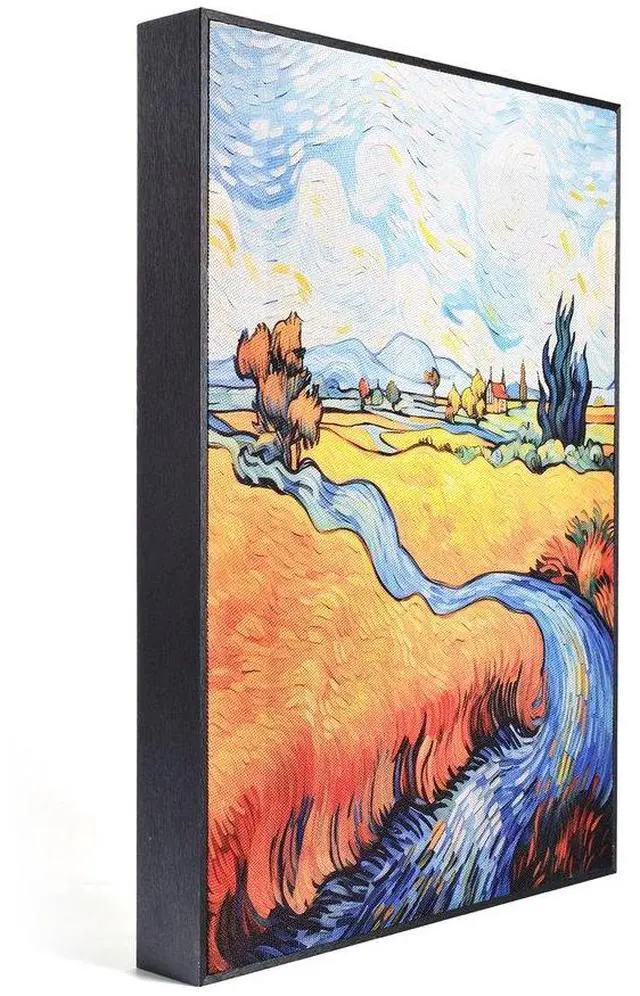 Alt view image 2 of 7 - THOMSON - QY-BG002 BB83944- Wall Art Wireless Bluetooth True Wireless Stereo Speaker Built in Battery