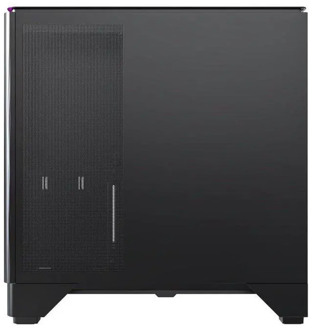 Alt view image 5 of 6 - MONTECH KING 45 KING45B ATX PC Case, Curved Panoramic Glass, Chimney Airflow, 360mm Radiator Support (Black)
