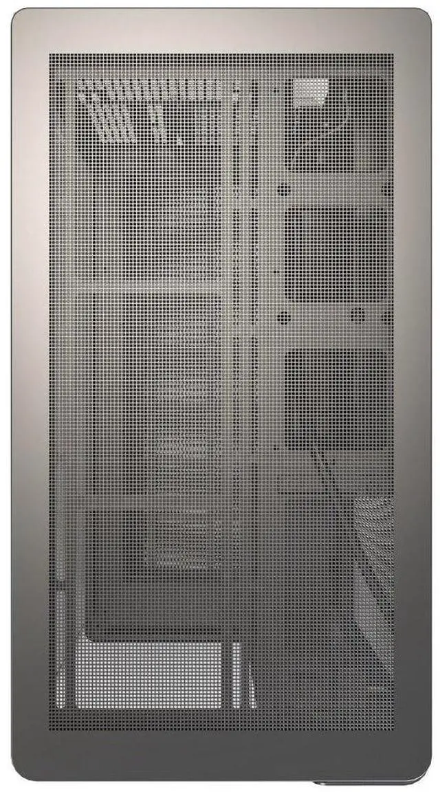 Alt view image 6 of 6 - MONTECH KING 45 KING45B ATX PC Case, Curved Panoramic Glass, Chimney Airflow, 360mm Radiator Support (Black)