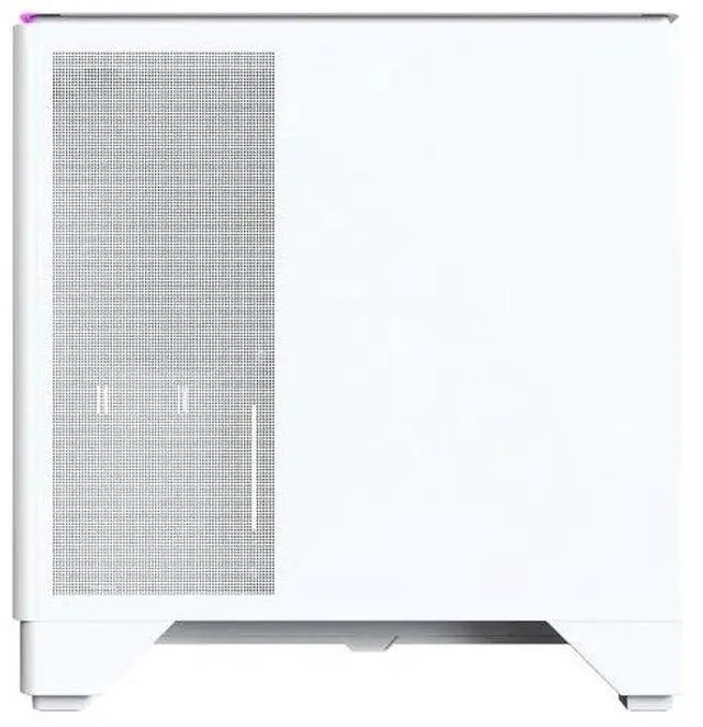Alt view image 2 of 6 - MONTECH KING 45 KING45W ATX PC Case, Curved Panoramic Glass, Chimney Airflow, 360mm Radiator Support (White)
