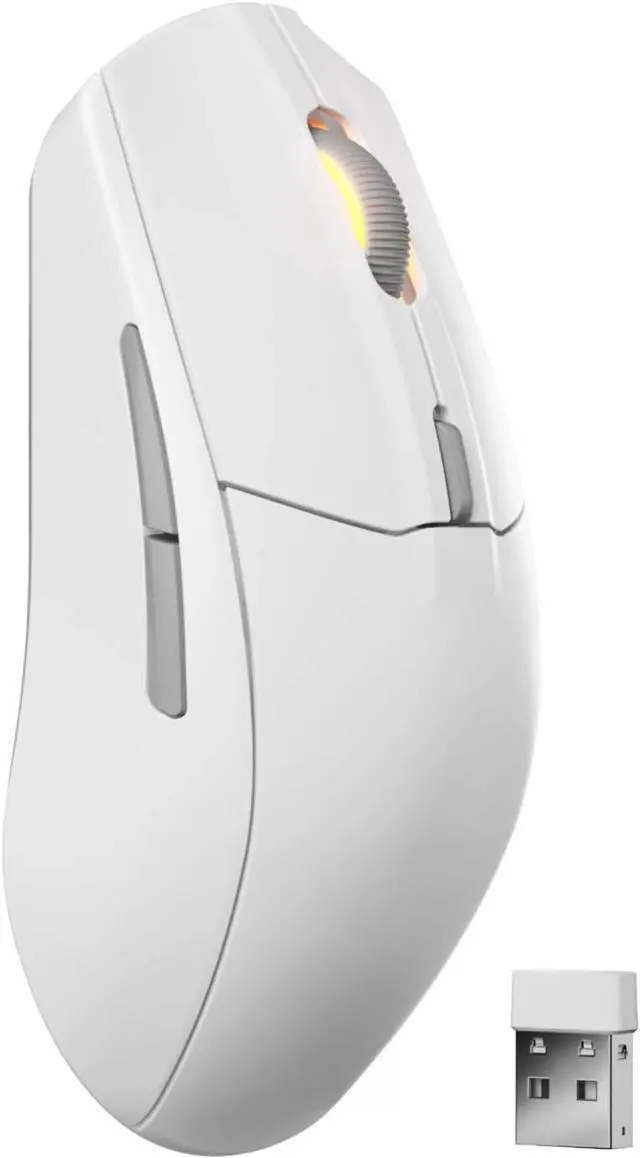 Main image of Gaming Mouse  2.4GHz and Bluetooth  18000 DPI TrueMove Air Optical Sensor  60 Million Click Durability  White