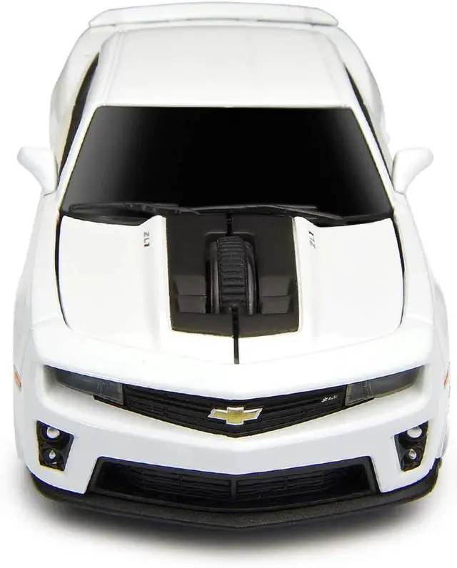 Alt view image 2 of 6 - Wireless Computer Mouse - Computer Accessories - White Wirelesss Mouse, Sport's Car Design with LED Lights