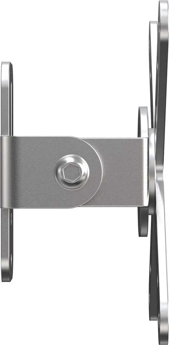 Alt view image 2 of 3 - Stainless Steel Articulating VESA Mount  CTA Low Profile & Articulating VESA 75 x 75 & 100 x 100-mm Mounting Plate for Poles, Walls, and Corners, Weight Capacity 11lbs - For TV's, Monitors & Displays