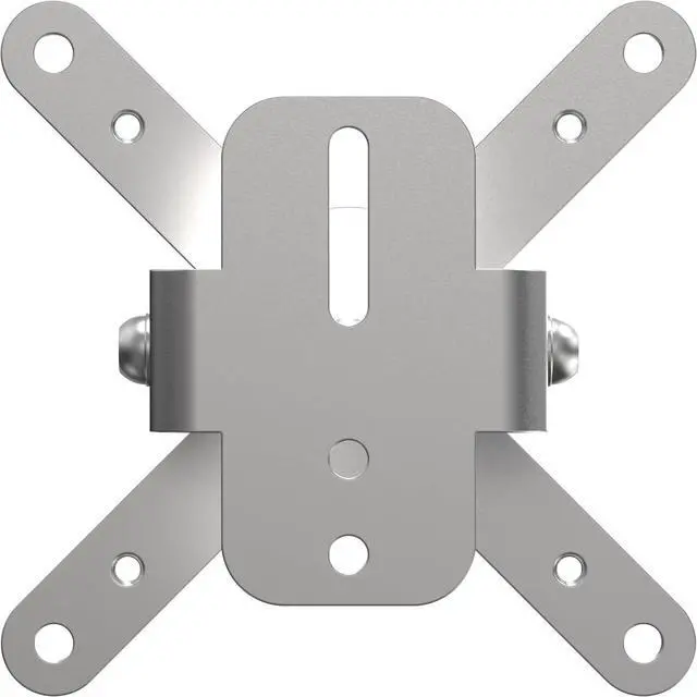 Alt view image 3 of 3 - Stainless Steel Articulating VESA Mount  CTA Low Profile & Articulating VESA 75 x 75 & 100 x 100-mm Mounting Plate for Poles, Walls, and Corners, Weight Capacity 11lbs - For TV's, Monitors & Displays