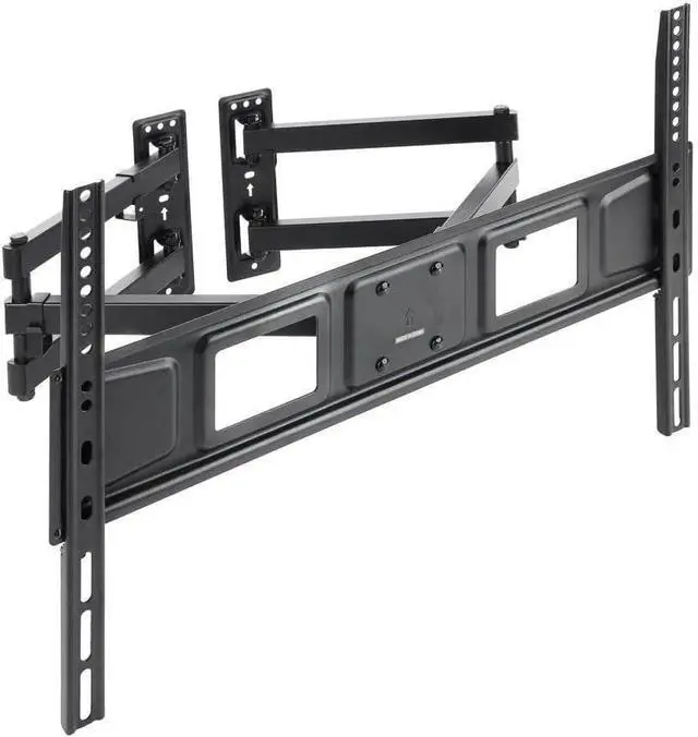 Alt view image 2 of 2 - Premium Full Motion TV Wall Mount Bracket Corner Friendly for 32" to 70" TVs up to 99lbs, Max VESA 600x400, Fits Curved Screens