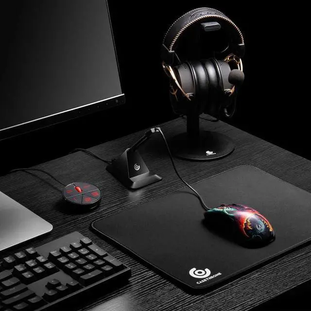 Alt view image 2 of 6 - Gaming Mouse Cable Management V2 aBell Mouse Bungee V2 Device for Esports FPS Game (Black)