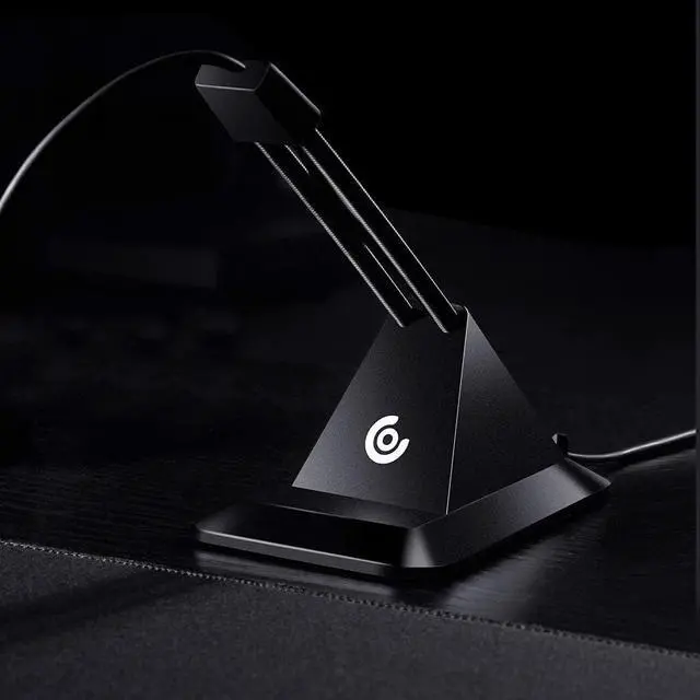 Alt view image 4 of 6 - Gaming Mouse Cable Management V2 aBell Mouse Bungee V2 Device for Esports FPS Game (Black)