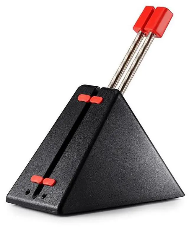 Alt view image 5 of 7 - Gaming Mouse Cable ManagementaBell Mouse Bungee Device for Esports FPS GameBlack