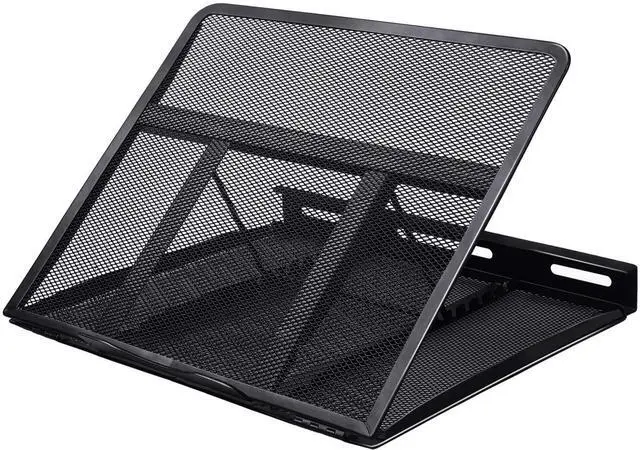 Main image of FOR Adjustable Laptop Stand Riser for Desk Fits Up to 15.6 inch Notebook Mesh Ventilated Laptop Cooling Stand with 8 Tilt Levels