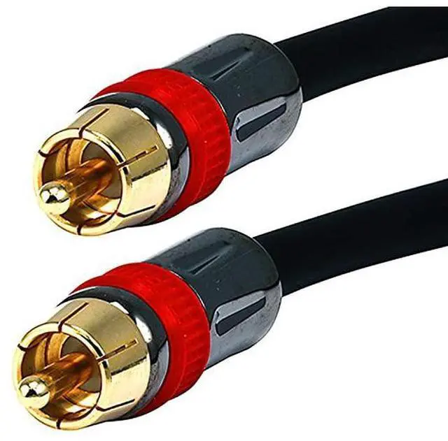 Alt view image 2 of 2 - 75ft Highquality Coaxial AudioVideo RCA CL2 Rated Cable RG6U 75ohm for SPDIF Digital Coax Subwoofer amp Composite