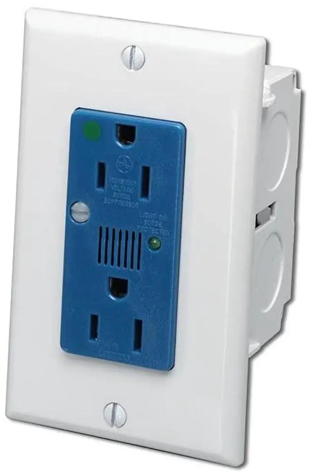 Main image of 47605ACS JBox Surge Protective Kit Single AC Power ModuleWhiteBlue