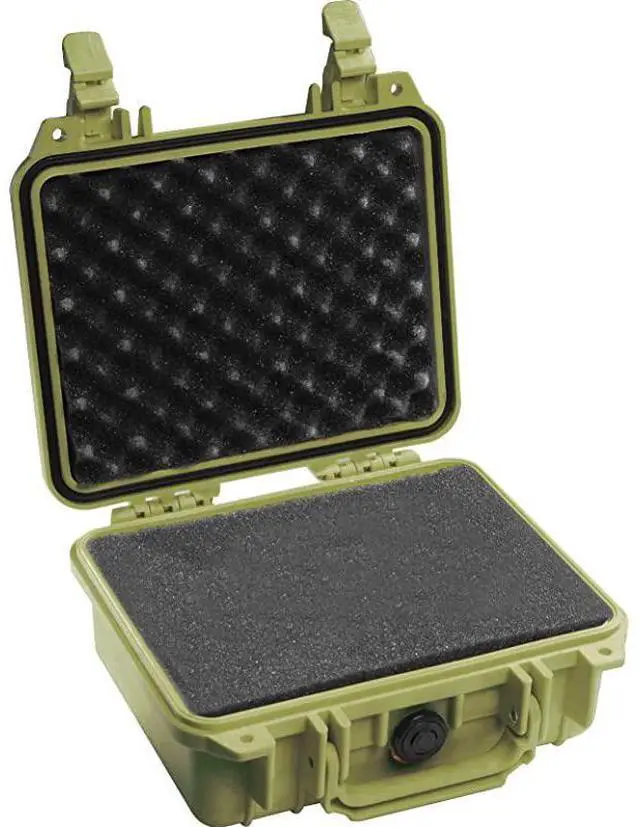 Alt view image 3 of 3 - for1200 Case With Foam OD Green