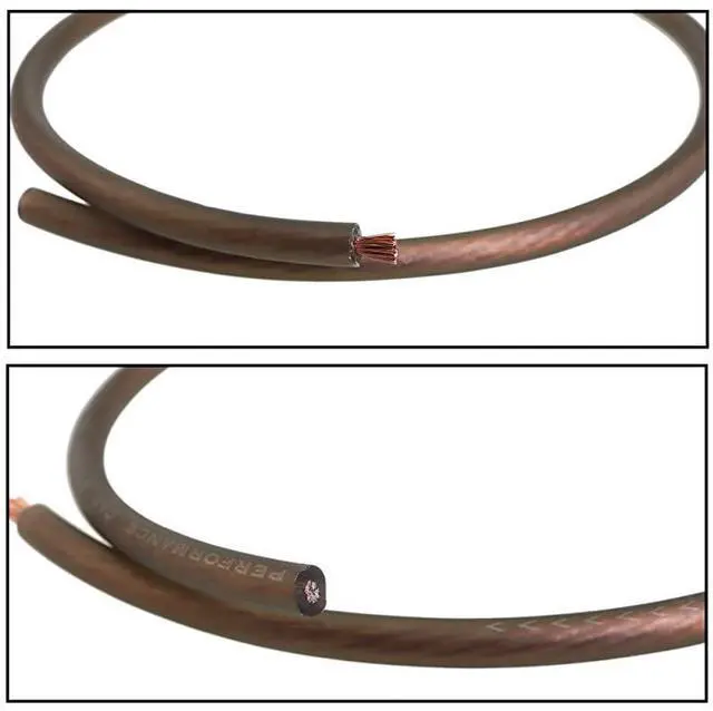 Alt view image 7 of 7 - 10 Gauge Car Amp Wiring Kit A Car Amplifier Install subwoofer Wire Wiring Kits Helps You Make Connections and Brings Power to Your Radio, Subwoofers and Speakers Amp Power Wire