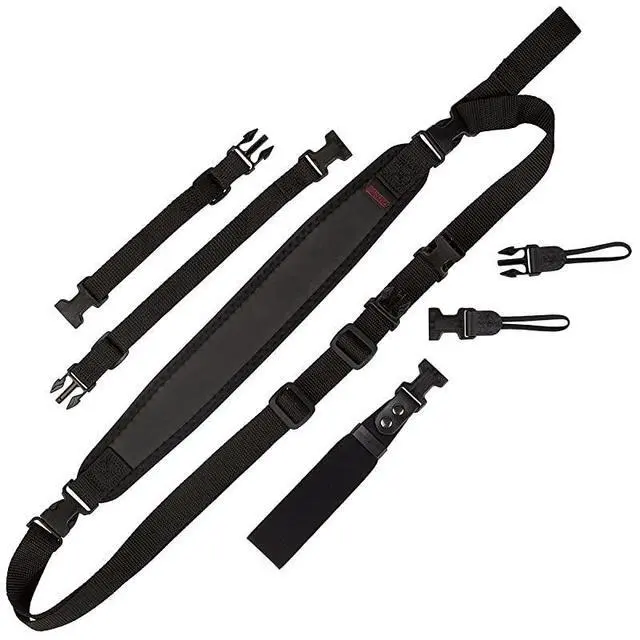 Alt view image 7 of 7 - 1001001 Super Classic Combo Camera Strap Kit, Black