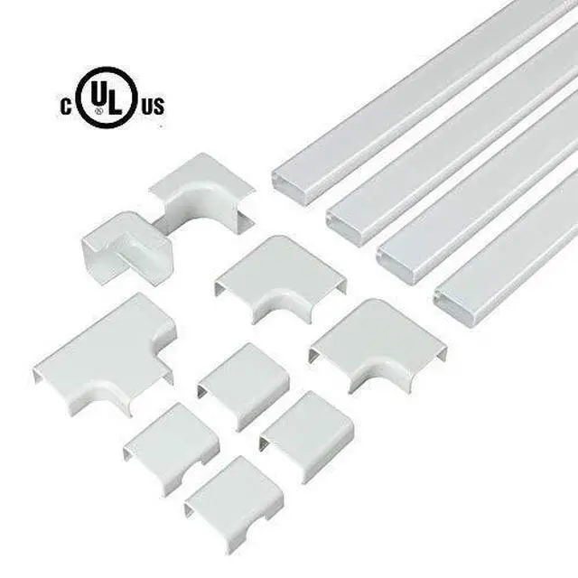 Alt view image 2 of 7 - for Cable Hider CordMate III | Paintable OnWall Cable Management Kit | Hide Organize Up to 5 TV Wires or Computer Cables