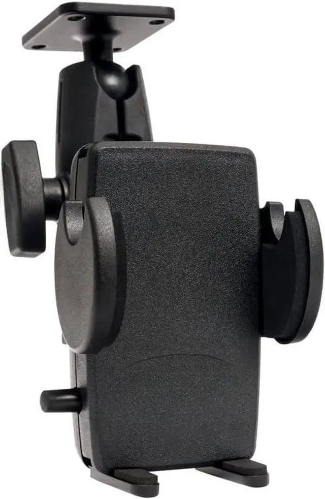 Main image of FOR-Mounts Drill-Base Mega Grip Phone Mount | Universal Phone Fit | 360° Adjustable Angle | Flat Surface AMPS Mounting | Compatible with iPhone, Galaxy, Note, Pixel, and More | SM4RM2XMAMPS