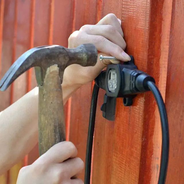 Alt view image 5 of 7 - 50FT 12 Gauge Indoor/Outdoor Power Extension Cord Multiple Evenly-Spaced Plug Eleven Outlet Cord Splitter Ideal for Landscaping Light Stage Backlines Holiday Party and Christmas Decoration