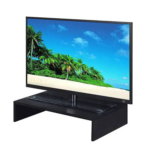 Alt view image 2 of 4 - Designs2Go Small TVMonitor Riser Black