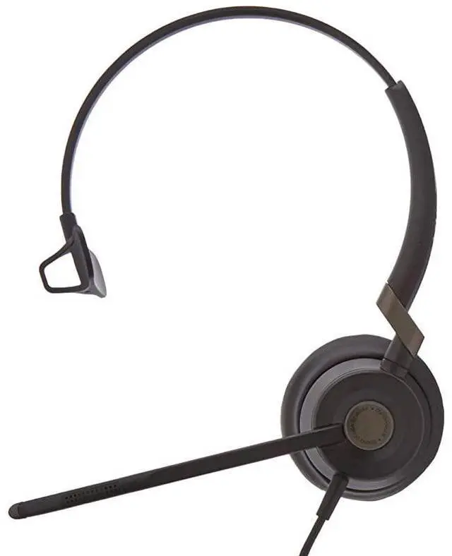 Alt view image 2 of 3 - Engage 50 Wired Headset Mono Telephone Headset with 3Microphone System Blocks Out Background Noise for Increased Agent Focus Call Center Headset Features Enhanced Hearing Protection