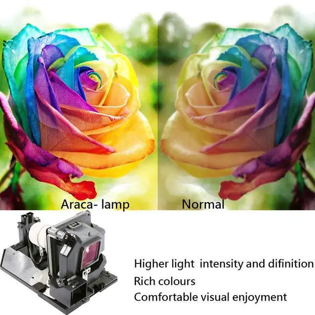 Alt view image 2 of 4 - Araca NP27LP Projector Lamp with Housing for NEC M282X M283X M282XS M283XS NP-M282X NP-M283X Projector