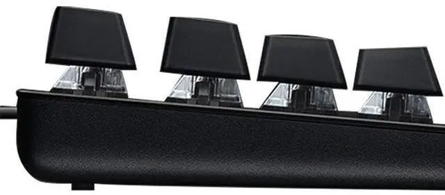 Alt view image 5 of 6 - FOR-Switdo G413 SE Full-Size Mechanical Gaming Keyboard - Backlit Keyboard with Tactile Mechanical Switches, Anti-Ghosting, Compatible with Windows, macOS - Black Aluminum