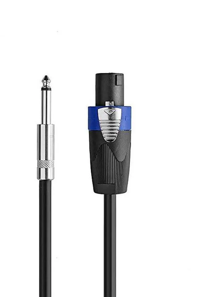 Alt view image 4 of 6 - FOR-Upgraded Version Professional 50 Feet 12AWG Speakon to 14quot Speaker Cable Heavy Duty 50ft 12 Gauge Speaker Wire Cord with Twist Lock for Audio Amplifier Single