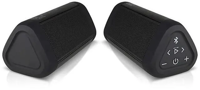 Main image of FOR-OontZ Angle 3 Ultra 4th Gen Bluetooth 50 Speaker Updated Two Speaker Edition 14 Watts HiQuality Sound Bass 100 Ft Wireless Range IPX7 Bluetooth Speakers by  Black