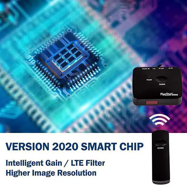 Alt view image 3 of 7 - FOR-Newest 2020  Outdoor Digital Amplified HDTV Antenna up to 200 Mile Long RangeDirectional 360 Degree RotationHD 4K 1080P FM Radio Supports 5 TVs Plus Installation Kit and Mounting Pole