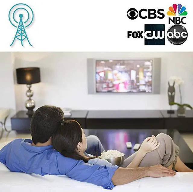 Alt view image 6 of 7 - FOR-Newest 2020  Outdoor Digital Amplified HDTV Antenna up to 200 Mile Long RangeDirectional 360 Degree RotationHD 4K 1080P FM Radio Supports 5 TVs Plus Installation Kit and Mounting Pole