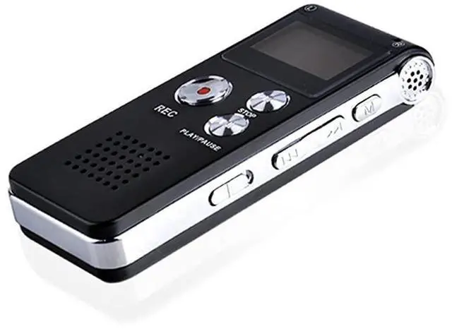 Alt view image 2 of 5 - Rechargeable 8G 8GB 650HR Digital Audio Voice Recorder Dictaphone MP3 Player FM