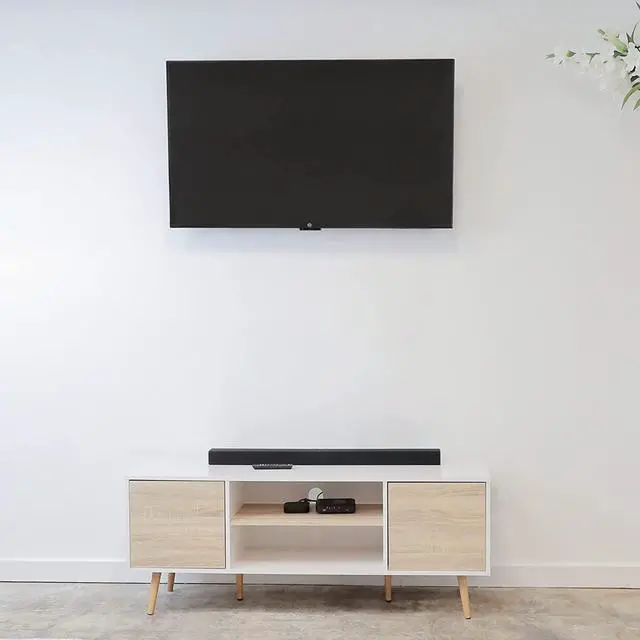 Alt view image 4 of 7 - FOR in-Wall Cable Management Kit 125V Wall Mount TV Power Outlet with Brush Wall Plate Cable Pass Through Wall Plate with Inlet Electrical Wire and Power Cord Included