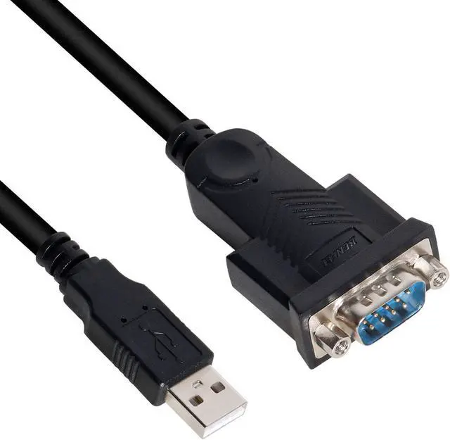 Main image of USB to Serial Adapter Benfei 6 Feet USB to RS-232 Male (9-pin) DB9 Serial Cable Prolific Chipset Windows 10/8.1/8/7 Mac OS X 10.6 and Above