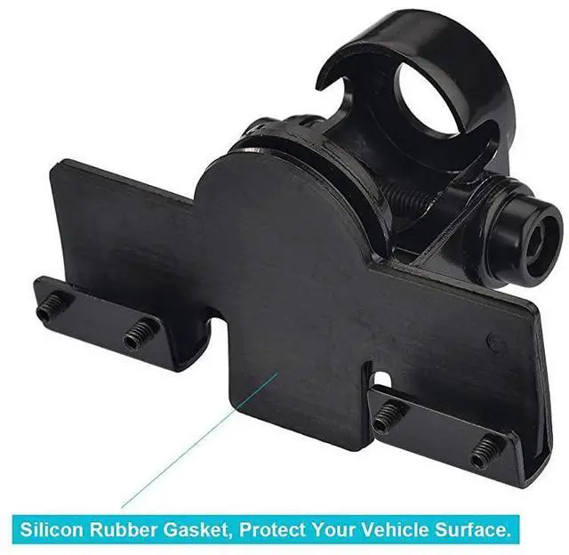 Alt view image 6 of 6 - Vehicle Ham Radio Mobile Radio Antenna VHF UHF 136174MHz 400470MHz Car Truck Amateur Radio Two Way Radio Low Profile Antenna with Lip Mount Fixed Bracket PL259 Male 5m 165 feet RG58 Cable