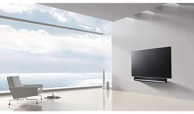 Alt view image 2 of 5 - Universal Sound Bar Mount Bracket for Mounting Above or Under TV with Adjustable 3 Angled Extension Arm Fits Most 23 to 65 Inch TVs up to 33 Lbs Soundbar SBR202 Black