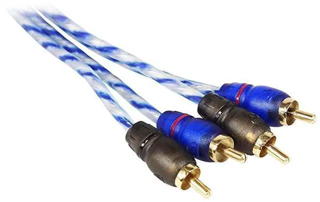 Alt view image 3 of 6 - RWK41 4 Gauge Complete Car Amp Wiring Installation Wire Kit wRCAs