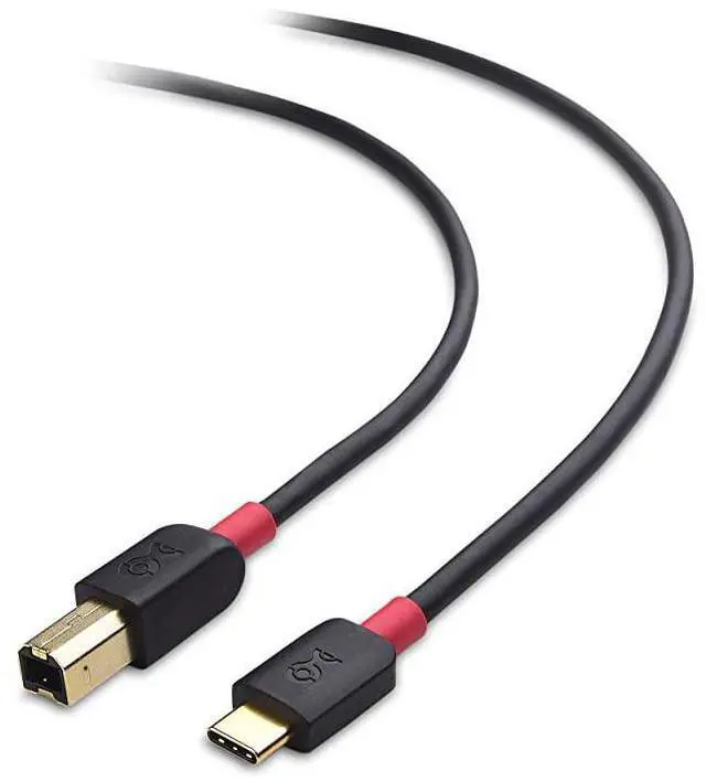 Main image of FOR-USB C Printer (USB C to USB B Cable, USB-C to Printer Cable) in Black 13.1Feet