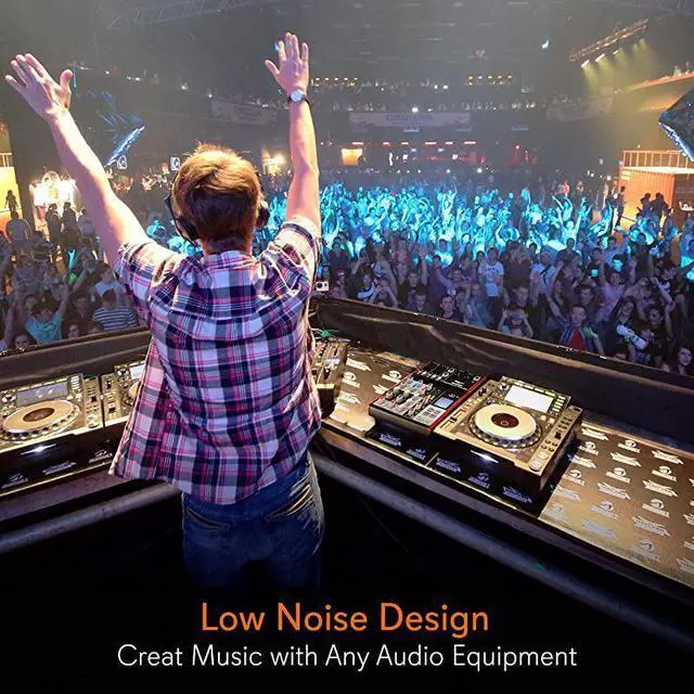 Alt view image 6 of 7 - FOR-Sound 4 Channel Bluetooth Compatible Professional Portable Digital DJ Console WUSB Mixer Audio InterfaceMixing Boards for Studio Recording PMXU48BT5