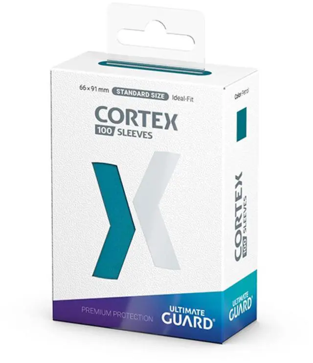 Main image of Card Sleeves: Cortex Standard Size- Glossy Petrol (100 ct.)