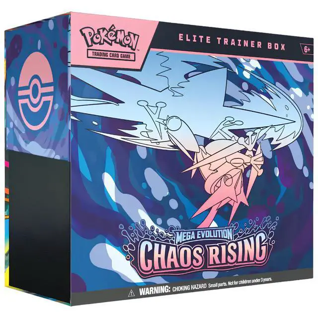 Alt view image 8 of 8 - Pokemon ME4 Mega Evolution Chaos Rising Elite Trainer Box