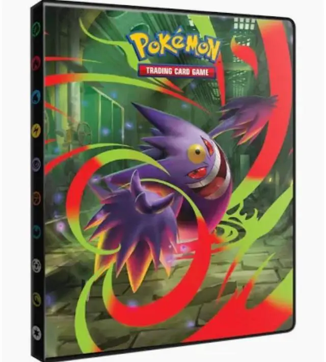 Alt view image 3 of 3 - Binder: 4-Pocket: Portfolio: Pokemon: Gengar and Heracross