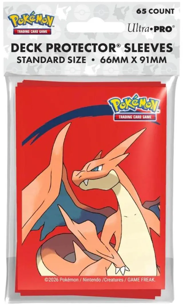 Main image of POKEMON: MEGA CHARIZARD Y DECK PROTECTOR SLEEVES (65CT)