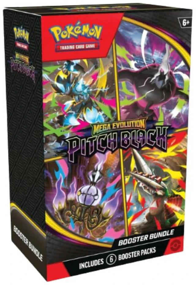 Alt view image 8 of 8 - Pokemon ME5 Mega Evolution Pitch Black Booster Bundles (2-Pack)