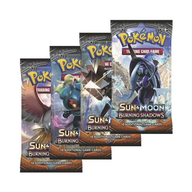 Alt view image 4 of 5 - Pokémon TCG: Sun & Moon Burning Shadows Checklane Blister