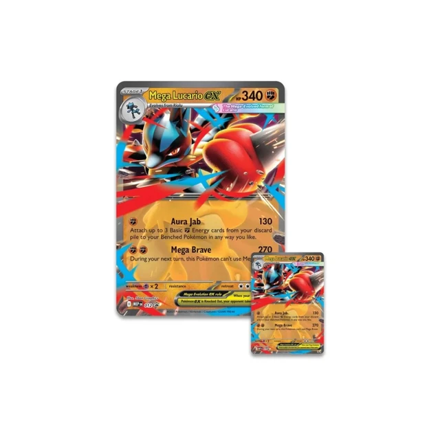 Alt view image 11 of 12 - Pokemon ME1 Mega Evolution Lucario Figure Collection