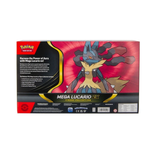 Alt view image 10 of 12 - Pokemon ME1 Mega Evolution Lucario Figure Collection