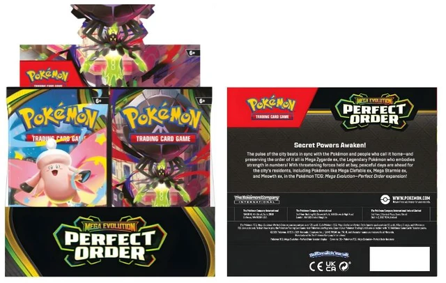 Alt view image 8 of 9 - Pokemon ME3 Perfect Order Booster Box