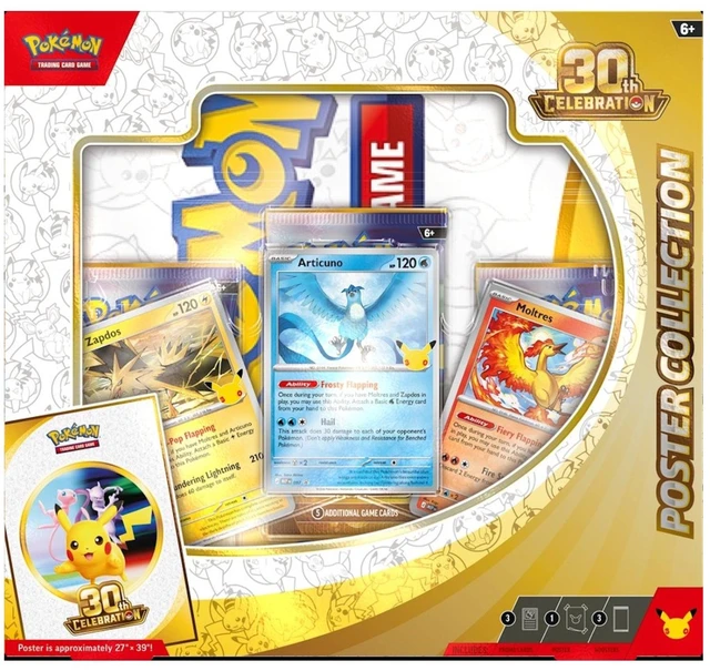 Main image of Pokemon TCG: 30th Celebration Poster Collection