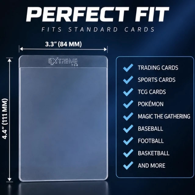 Alt view image 3 of 5 - Extreme TCG Semi Rigids Card Holders (50ct)