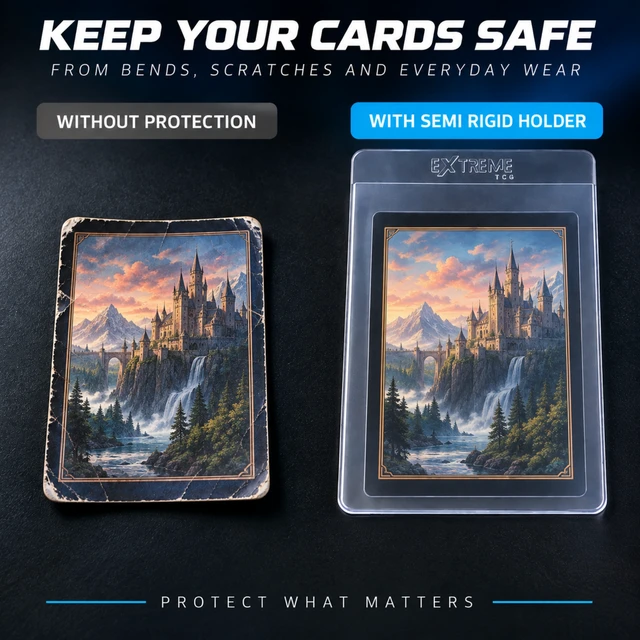 Alt view image 5 of 5 - Extreme TCG Semi Rigids Card Holders (50ct)