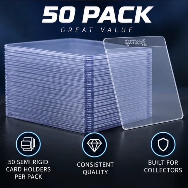 Alt view image 4 of 5 - Extreme TCG Semi Rigids Card Holders (50ct)